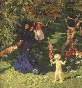 Mehoffer, Jozef The Strange Garden (mk19) oil painting artist